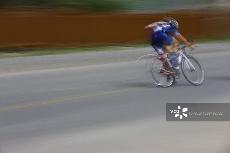 公路自行车赛车手图片素材
