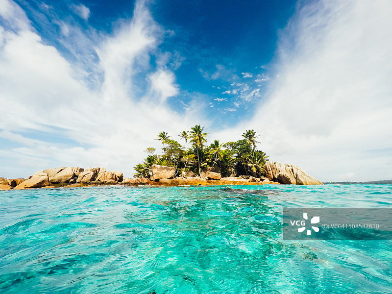 圣皮埃尔岛，塞舌尔图片素材