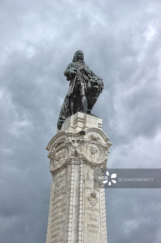 里斯本蓬巴尔侯爵雕像图片素材