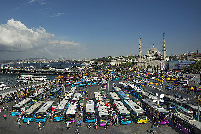 伊斯坦布尔的埃米诺努广场图片素材