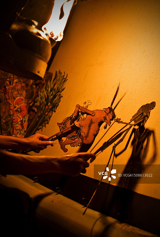 巴厘岛皮影戏图片素材