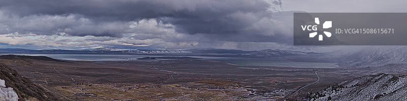加利福尼亚州莫诺湖图片素材