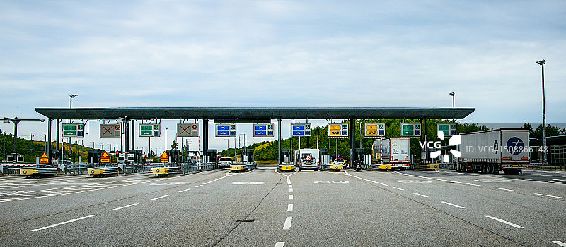 厄勒海峡大桥风光图片素材