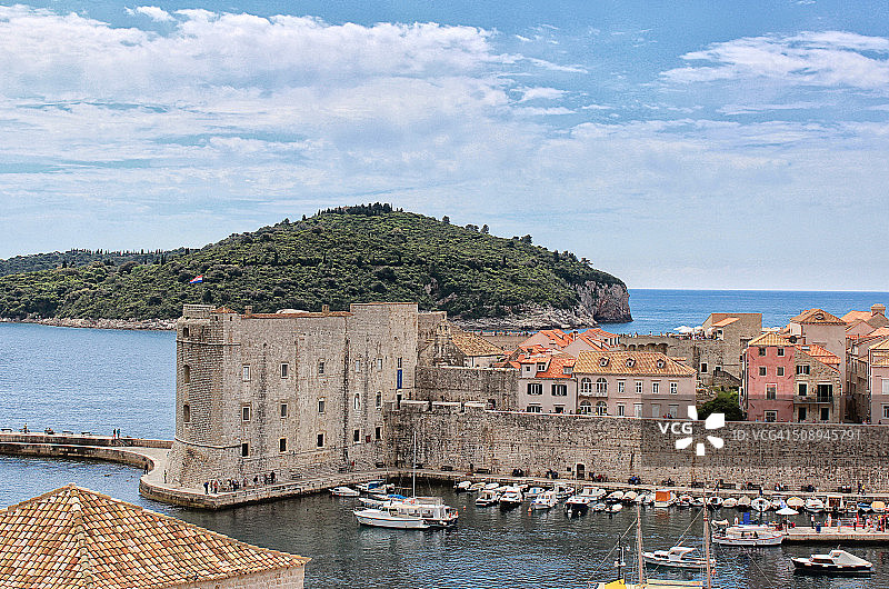 杜布罗夫尼克旧港图片素材