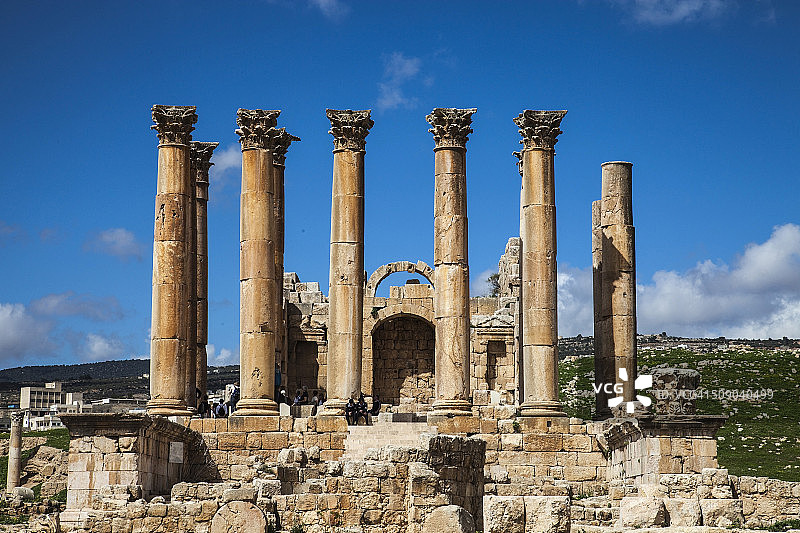 杰拉什的阿尔忒弥斯神庙图片素材