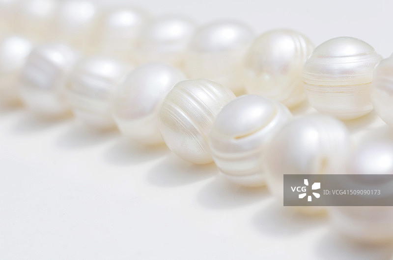 珍珠排列图片素材