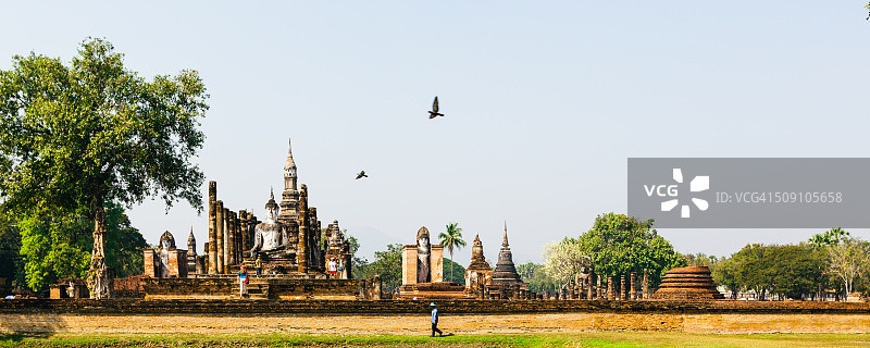 泰国素可泰府玛哈泰寺图片素材