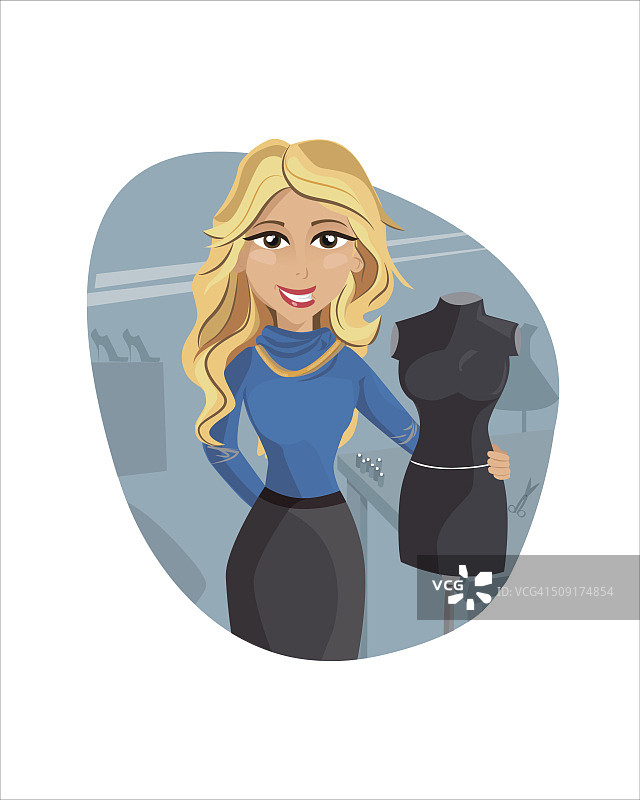 时装设计师图片素材