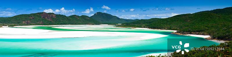 圣灵群岛全景图片素材