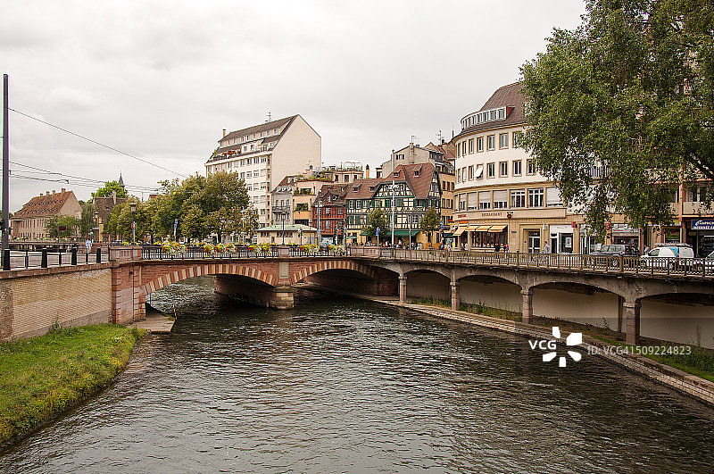 法国阿尔萨斯斯特拉斯堡图片素材