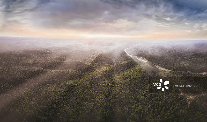 环境日出图片素材