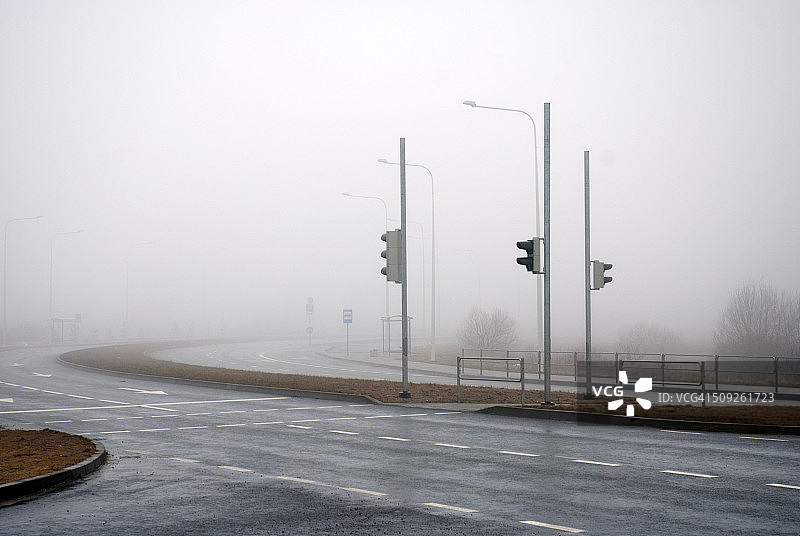 十字路口图片素材