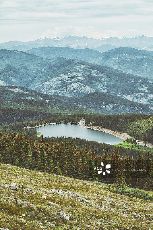 回声湖图片素材