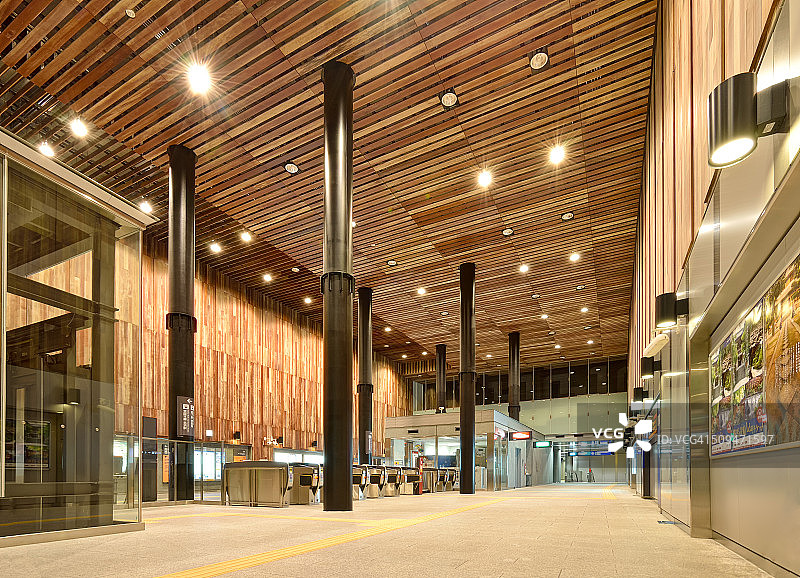 浪速桥站之门图片素材