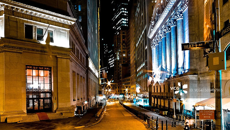 华尔街图片素材
