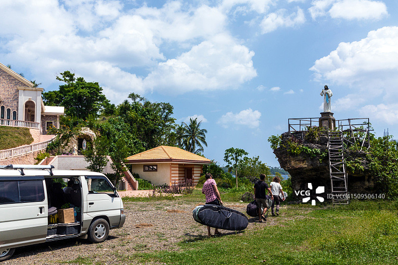东萨马省的冲浪者图片素材