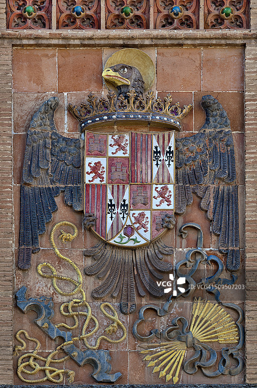 双头鹰是托莱多的象征图片素材