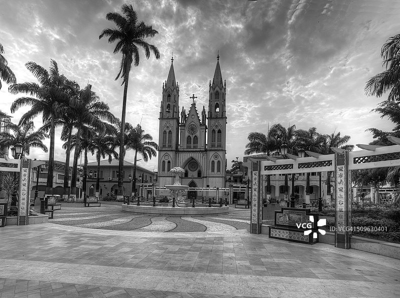 马拉博大教堂图片素材