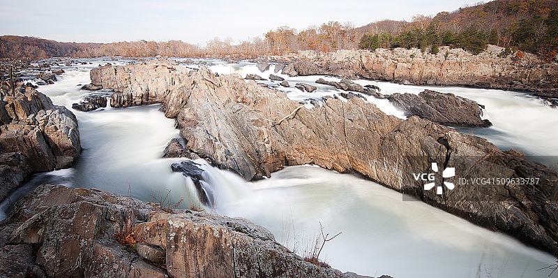 弗吉尼亚州大瀑布州立公园图片素材