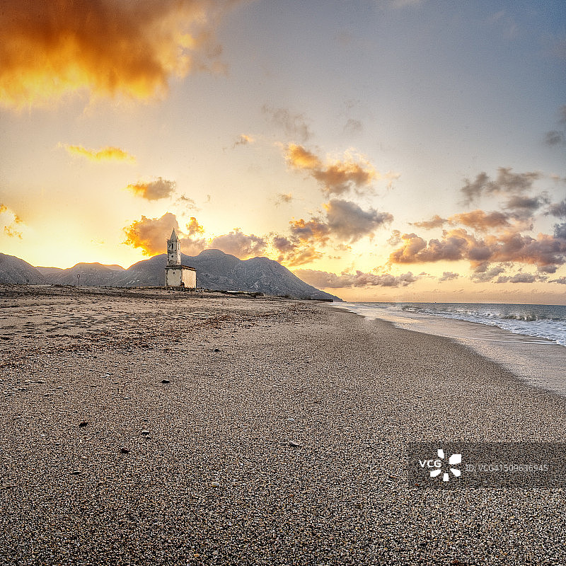 加塔角自然公园拉斯萨利纳斯教堂图片素材