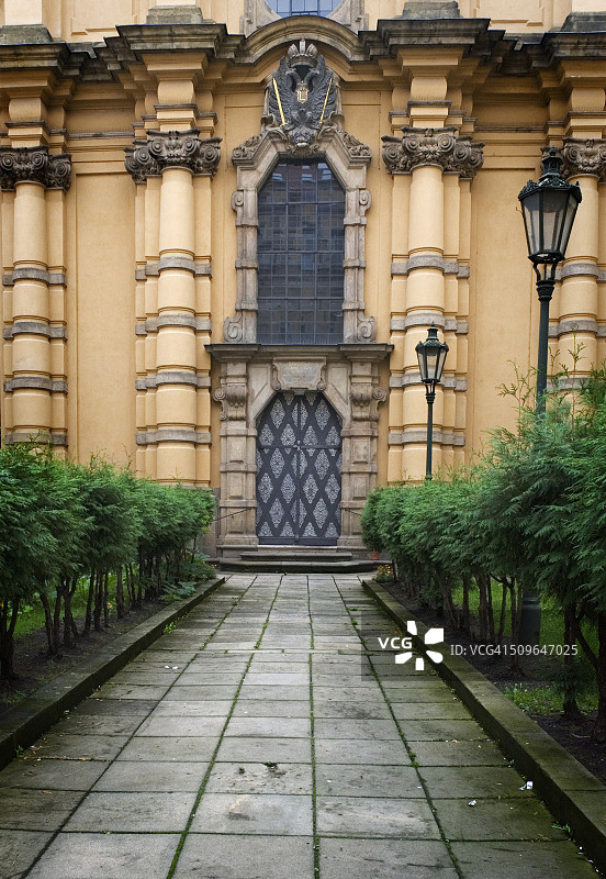 布拉格小城区圣约瑟夫教堂图片素材