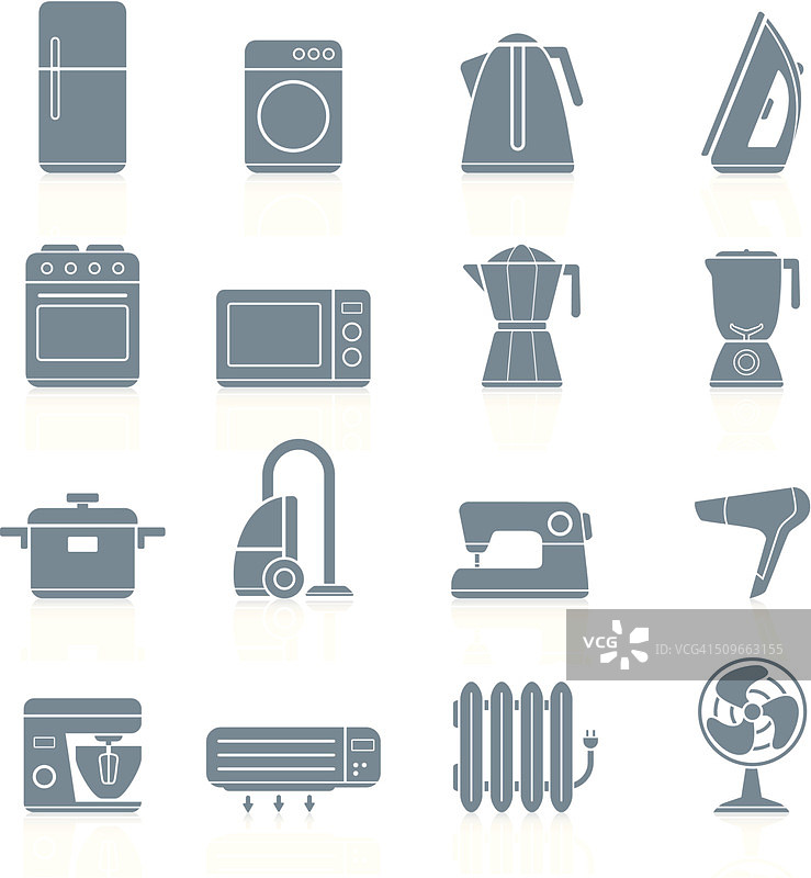 家用电器图标图片素材