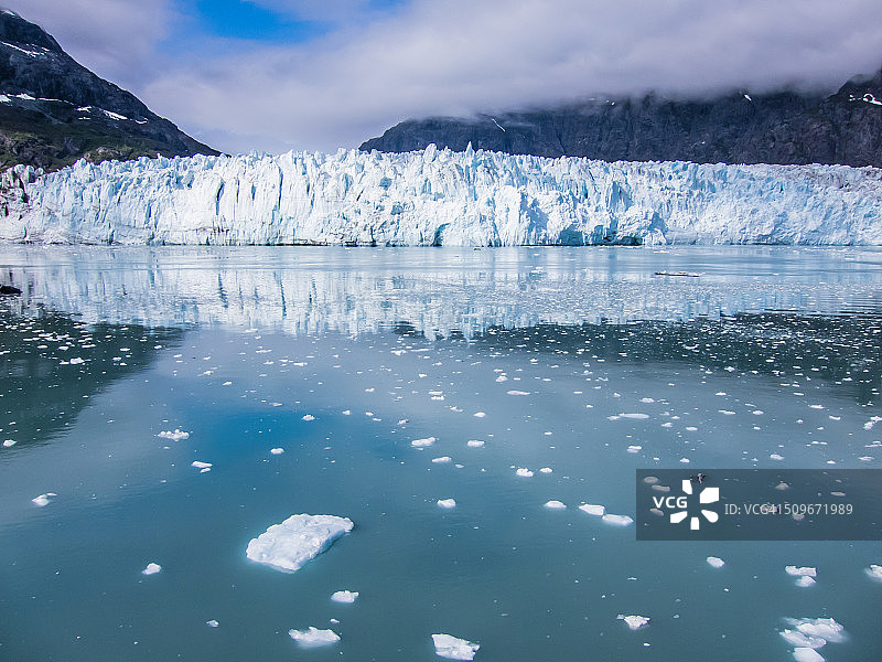 马杰里冰川图片素材