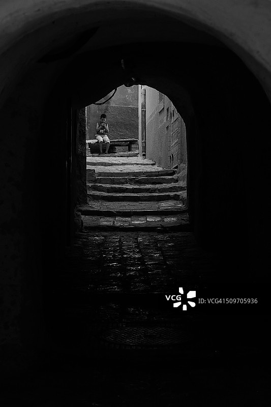 独自一人图片素材