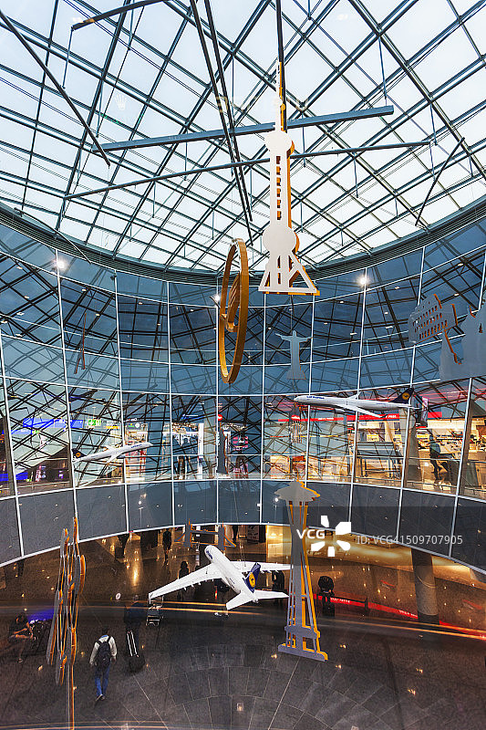 德国法兰克福：1号航站楼图片素材