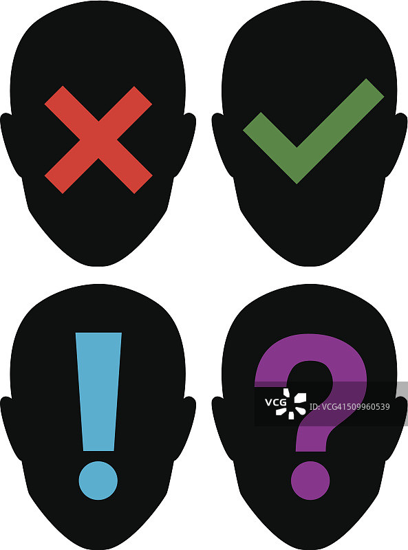 面部符号图片素材