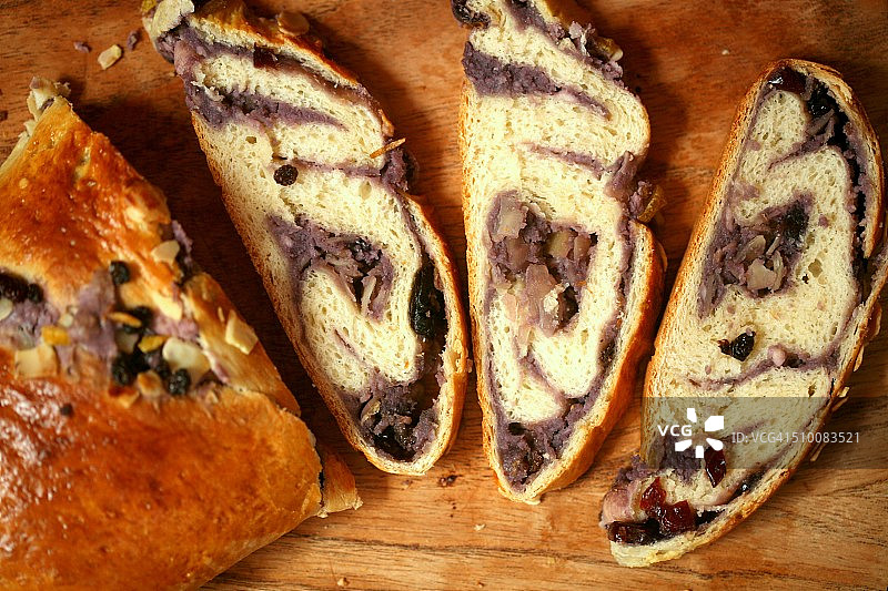 紫色山药面包图片素材