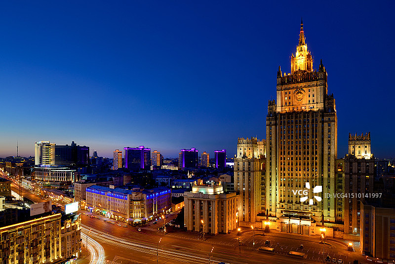 俄罗斯外交部图片素材