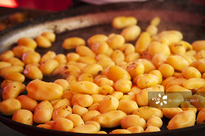 烤土豆图片素材