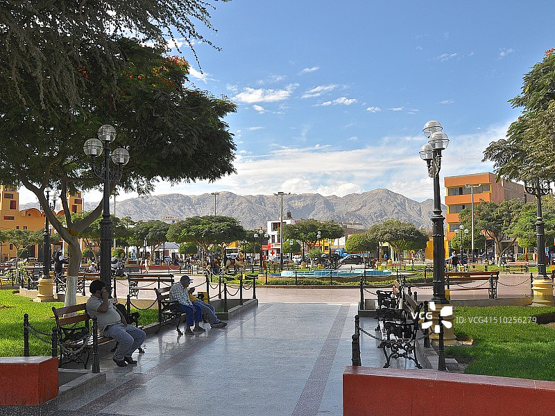 秘鲁纳斯卡阿玛斯广场图片素材