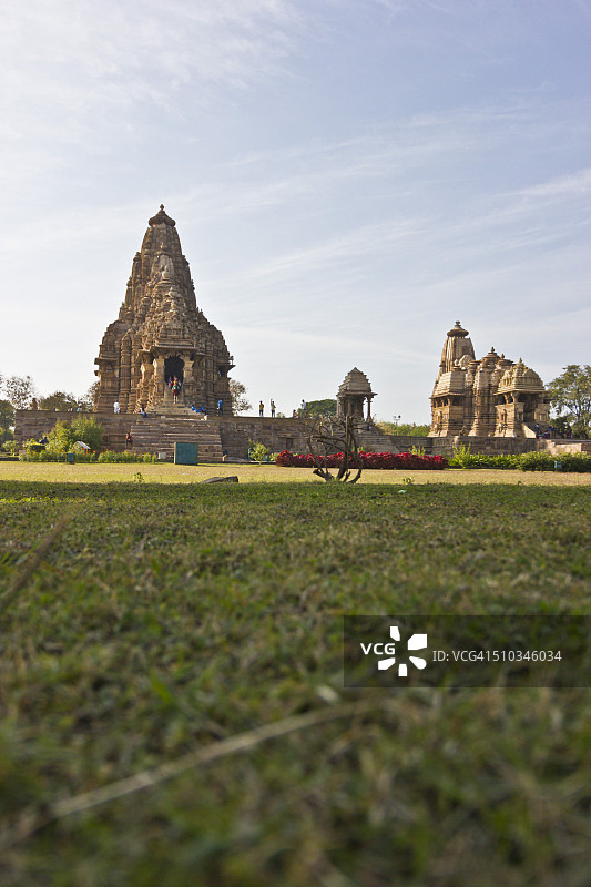 印度中央邦卡朱拉霍神庙图片素材