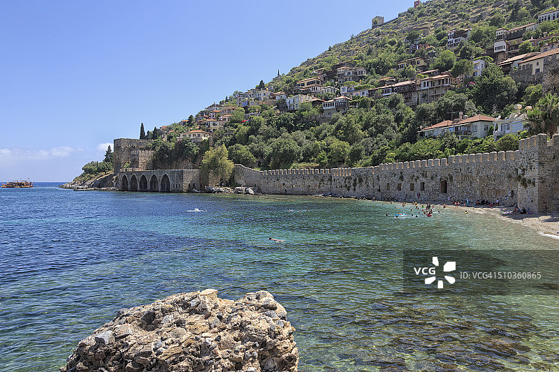 阿拉尼亚海岸图片素材