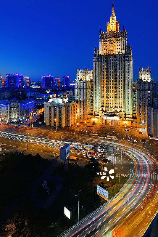 俄罗斯外交部图片素材