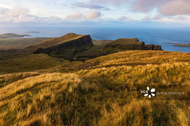 斯凯岛奎雷格徒步路线风光图片素材