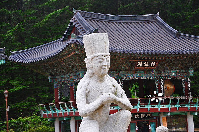 月精寺石佛像图片素材