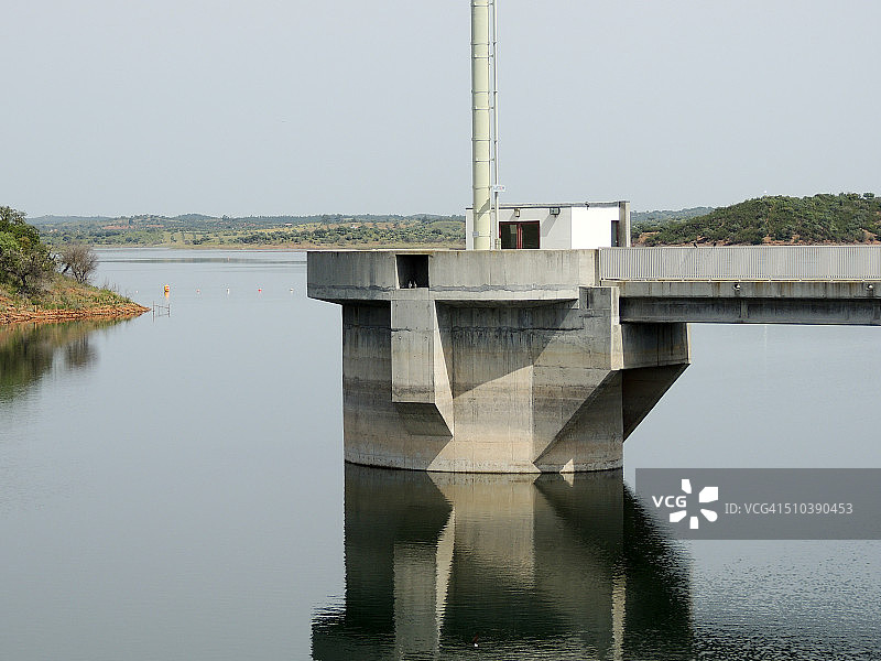 阿尔克瓦大坝，阿连特茹图片素材