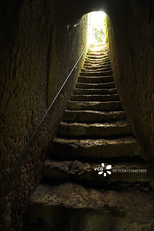 罗马浴场台阶图片素材