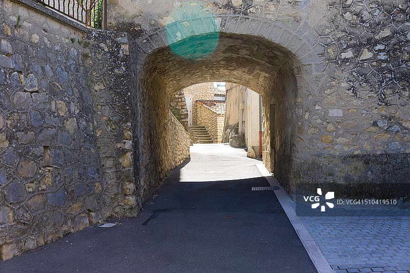 格雷乌莱班的隧道图片素材