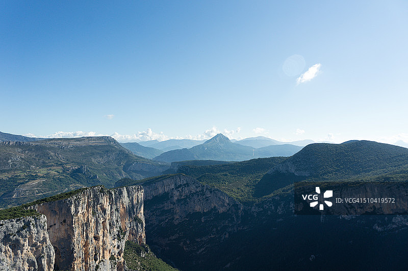 山脊之路图片素材