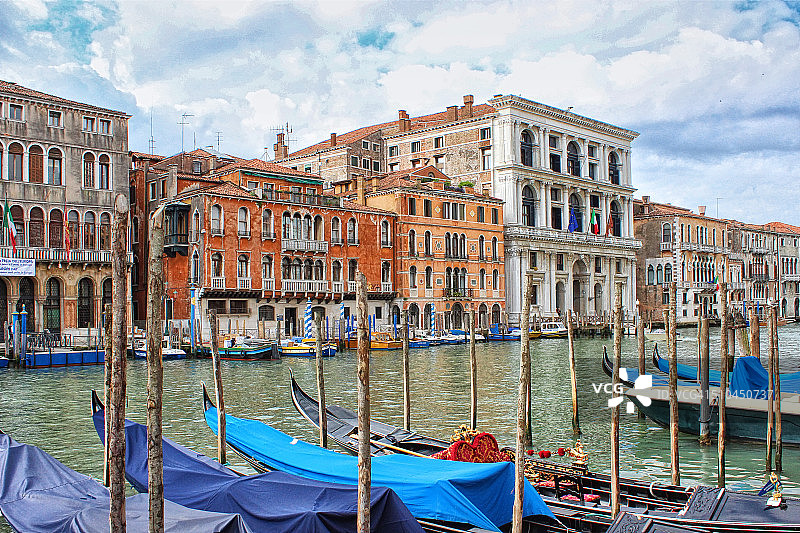 威尼斯大运河图片素材