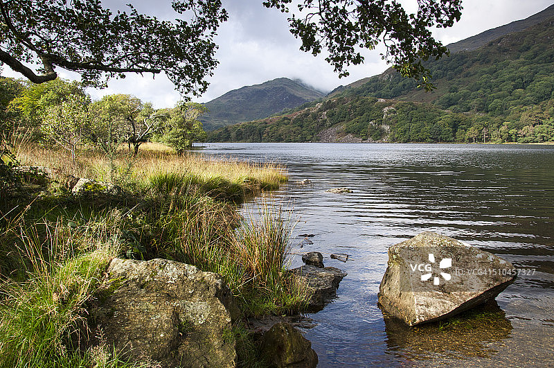 斯诺多尼亚的格维南特湖图片素材