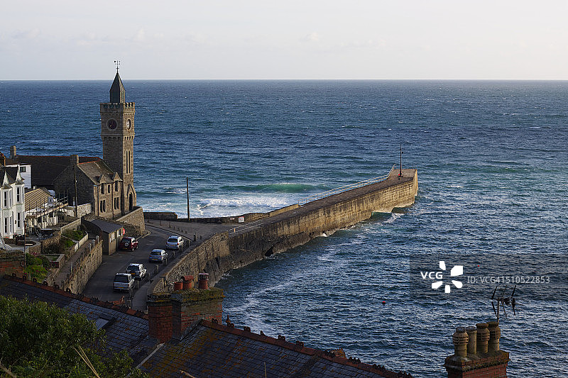 康沃尔的Porthleven图片素材
