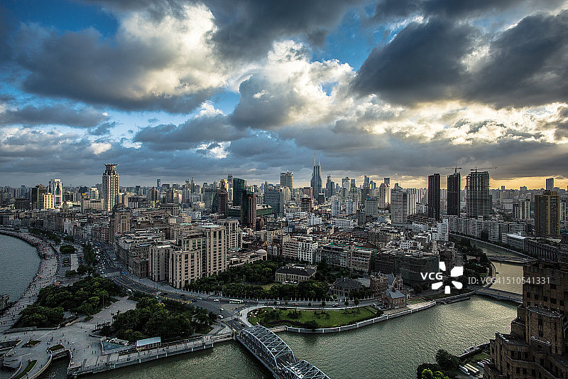 外滩风光图片素材