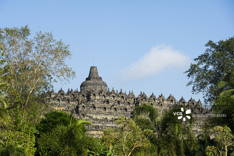 婆罗浮屠佛寺图片素材