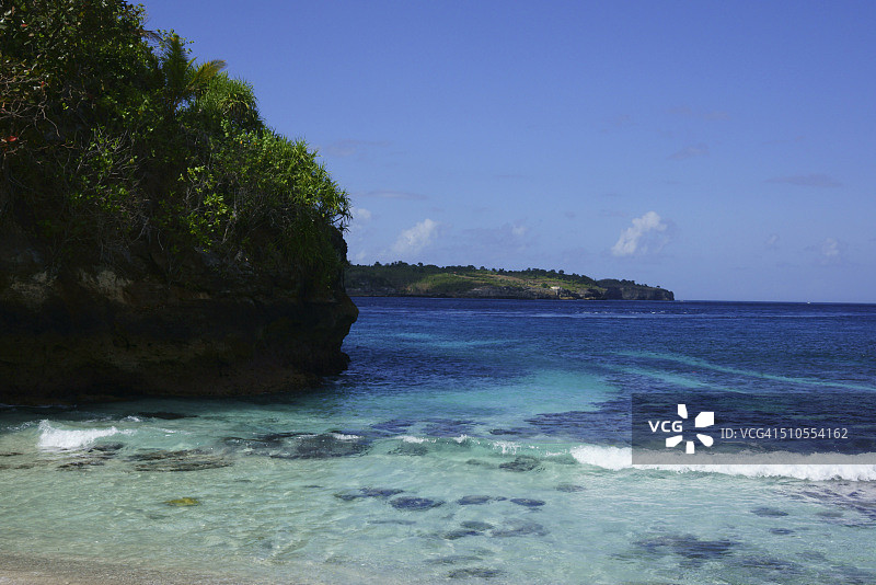 金银岛的秘密海滩图片素材