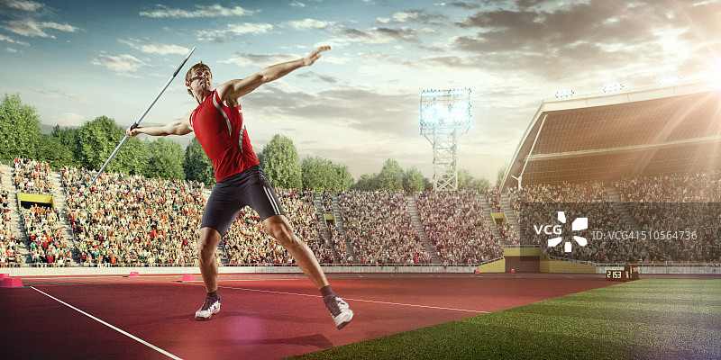 标枪运动员图片素材